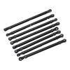 8pcs RC Link Rod Aluminum Alloy Linkage Rod End Kit Upgrade Parts for Scx10 31300CMm 1/10 Wheelbase Chassis