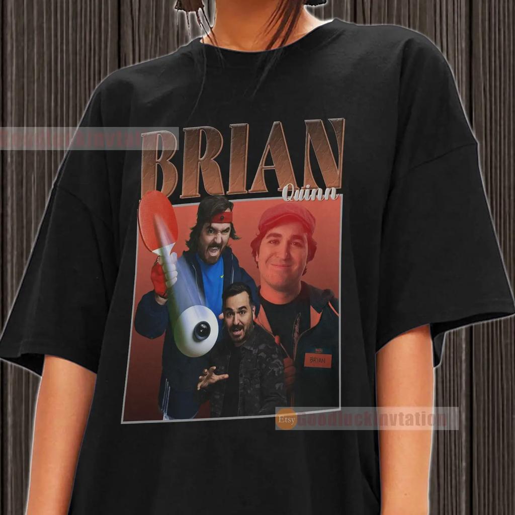 Brian Quinn T Shirt Cotton Vintage 90 Amp 39 S Crewneck Vintage Versatile Soft Casual Comfortable Unisex Stylish