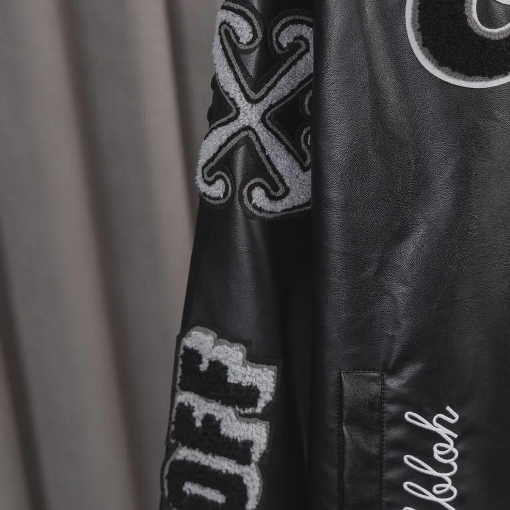 Бейсбольная куртка Moon Letter унисекс 2024 года весна/осень