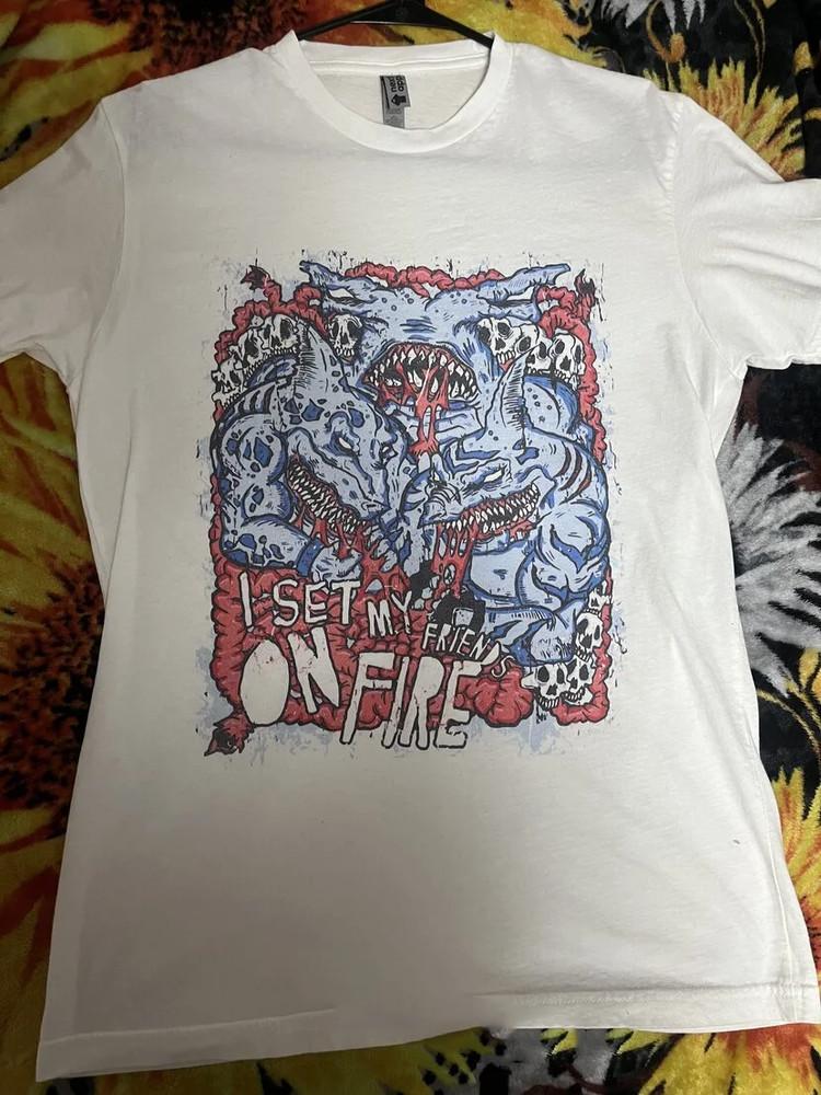 Rare I Set My Friends on Fire band Shirt Unisex S5XL R291 Unisex T-Shirt