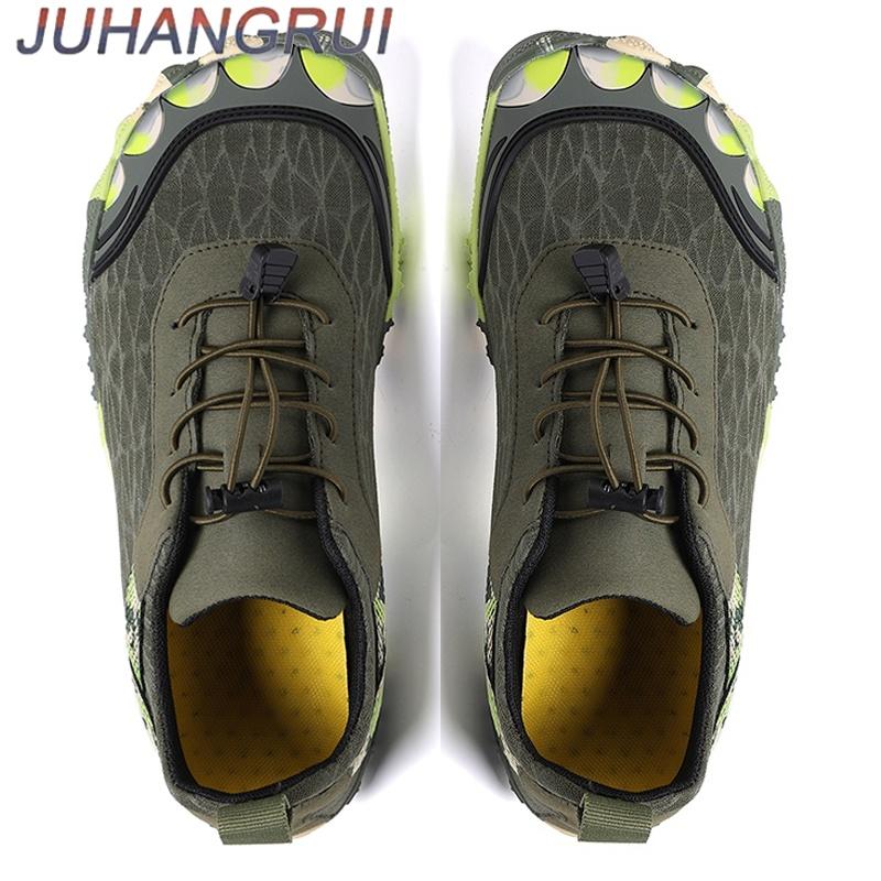 Women Men Aqua Shoes Upstream Wading Shoes Water Sports Sneakers Unisex Five Fingers Swimming Surfing Footwear Yoga Fitness Shoe