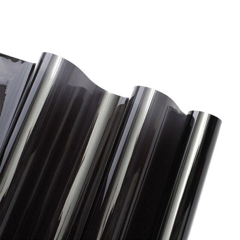 6m CAR WINDOW TINT FILM KIT TINTING SUPER DARK BLACK LIMO 5/15/20/25/35/50% Solar Protection Film Car Window Tint Film