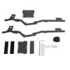 Carbon Fiber Chassis Kit RC Frame Rails for Axial SCX24 Gladiator Power Wagon Upgrade Parts