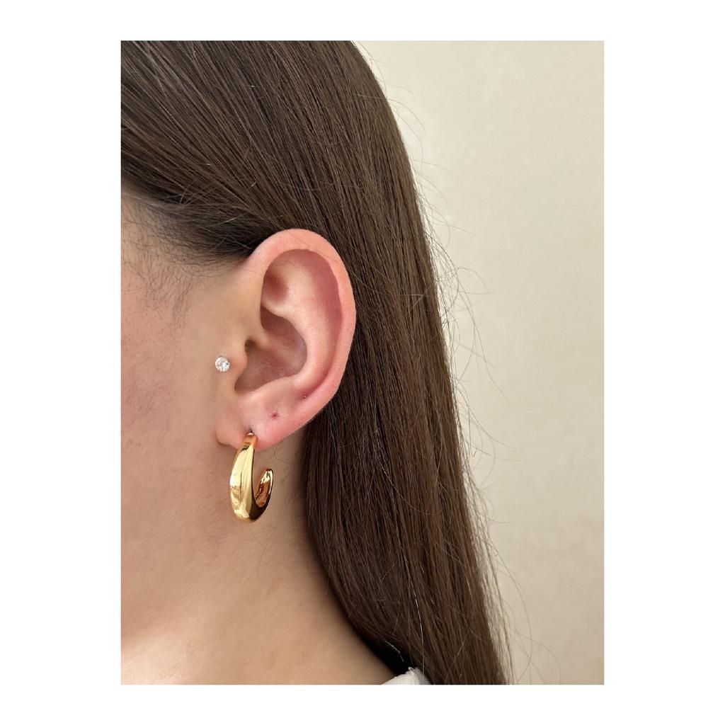 Gold Hoop Earrings