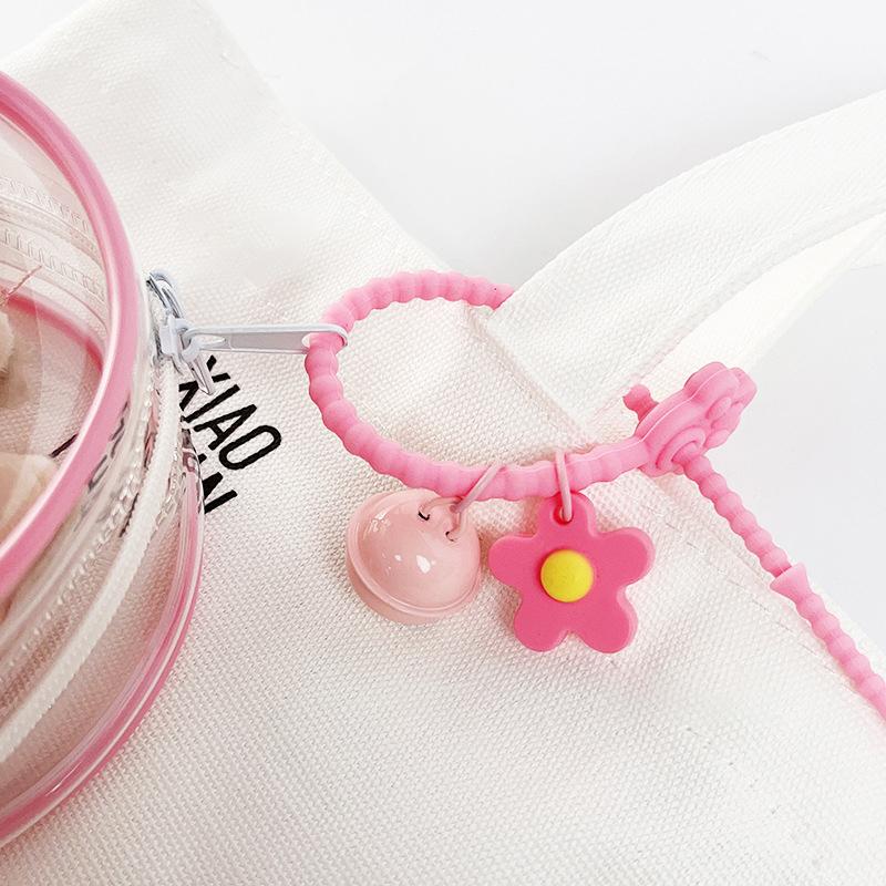 1 шт. прозрачный ПВХ защитный чехол брелок сумка для хранения органайзер коробка игрушка кукла подарочная сумка пыленепроницаемая подвесная сумка