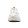 Li Ning Soft Rebound Shock Absorbment Retro Thick Sole Up Incovering Low Top Casual Shoes Women sneakers White AGCT424-1