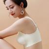 Модное бесшовное нижнее белье женский собирающий бюстгальтер против обвисания тонкий бюстгальтер без косточек большой размер толстые мм