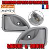 2 Interior Door Handles Front LEFT & RIGHT for RENAULT Twingo Kangoo GREY2 Interior Door Handle Front LEFT & DRO