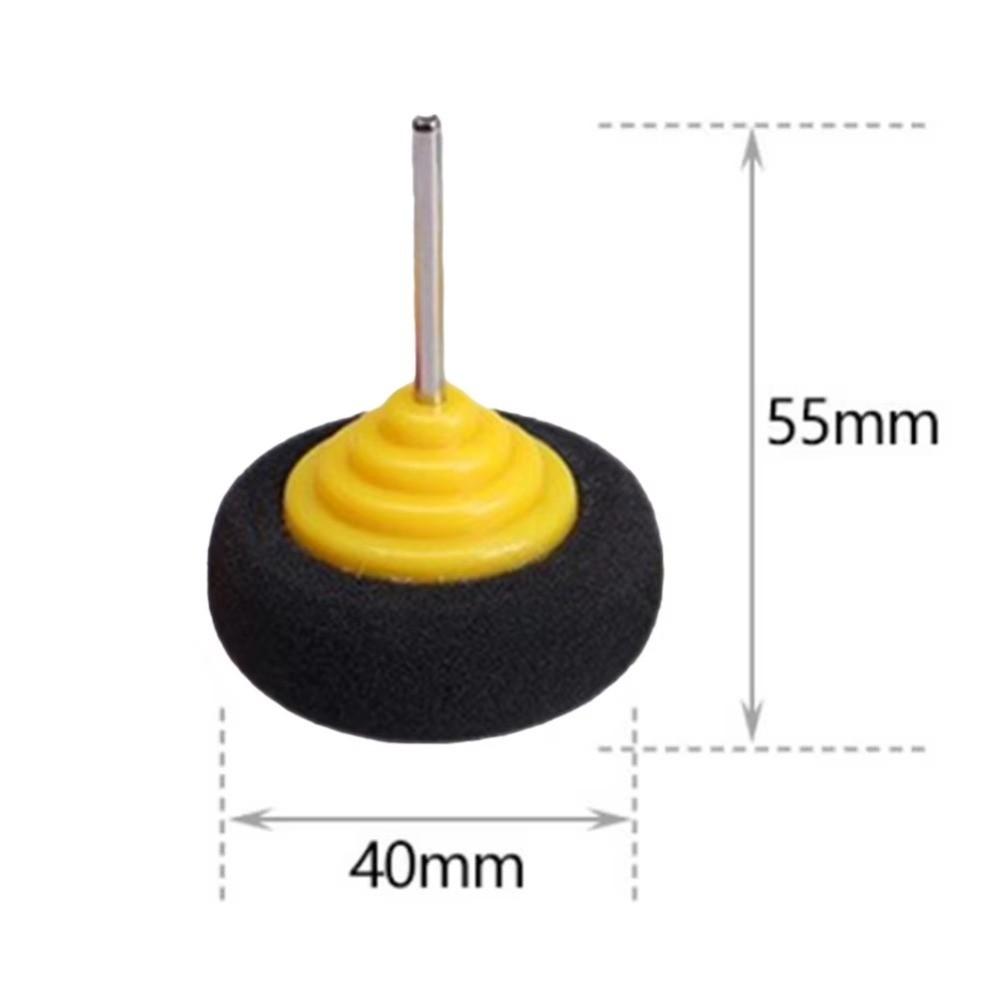 Round Shape Drill Polishing Pad Foam Sponge Polishing Wheel Foam Buffing Pad Cleaning Accessories