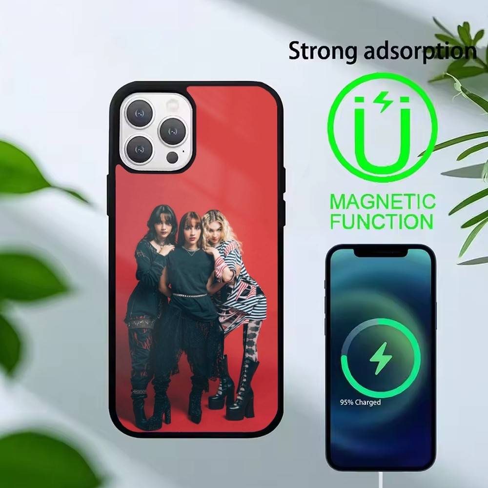 K-The Band W-Warning Phone Case For iPhone 17,16,15,14,13,Pro,Max,Plus,Magnetic For Magsafe Wireless Charging