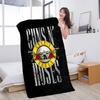 Музыкальная группа G-Guns N Roses Микрофибровое одеяло Быстросохнущие пляжные полотенца Большой размер с принтом Впитывающее одеяло-полотенце для бассейна
