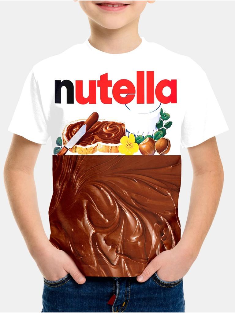 Модная детская футболка с 3D-печатью, круглый вырез, короткий рукав, для мальчиков и девочек, повседневные топы для детей