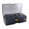 Flip Cover Fishing Tackle Box Double Layer Bait Storage Container  Fishing Accessories