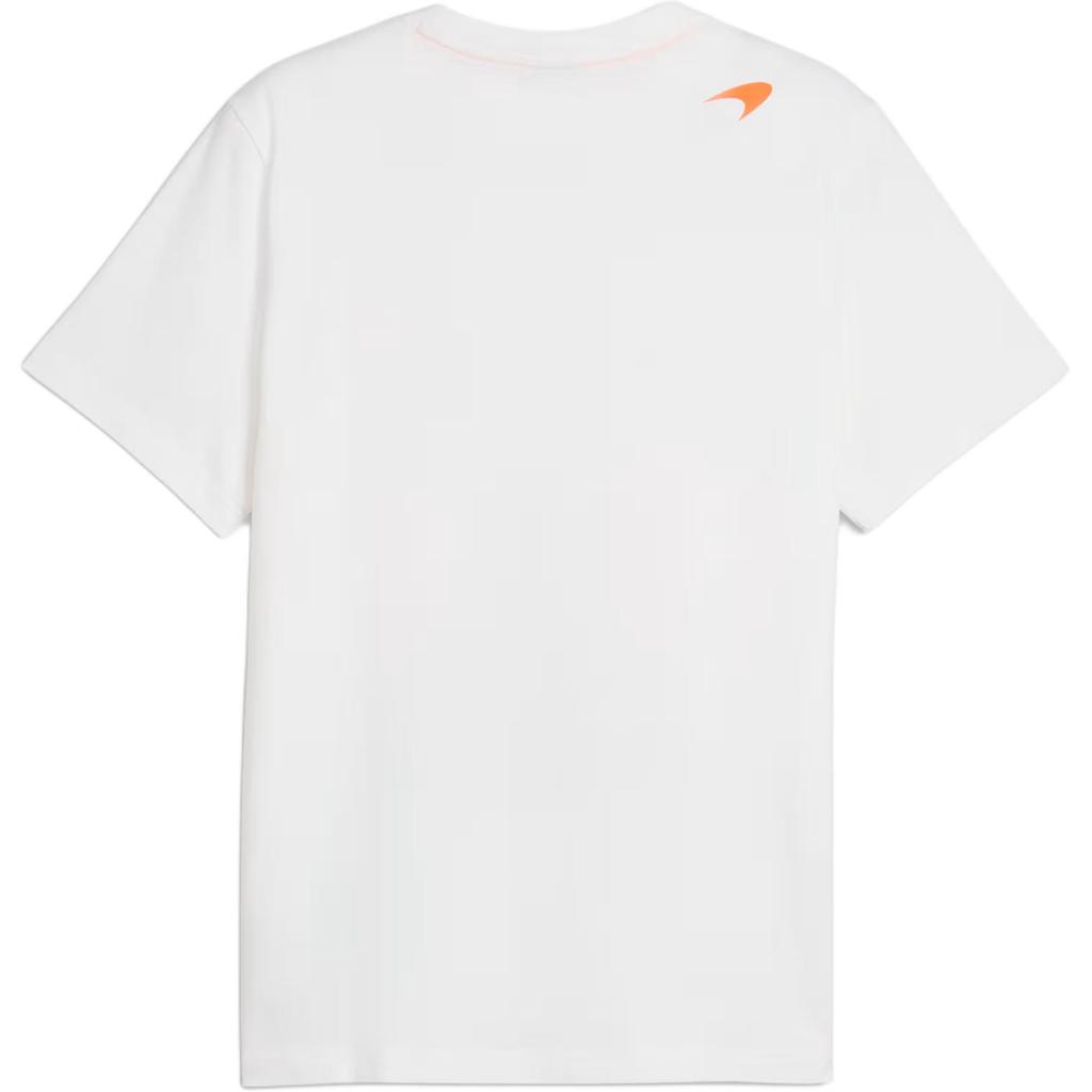 Puma X McLaren Норрис Вязаный Пуловер Круглый Вырез Короткий Рукав Футболка Мужские Топы 637451-02