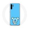 Case for Huawei P30 Pro Bangtan BTS BT21 Koya RM Blue Background