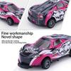 Изысканный металлический железный ударный автомобиль с отскоком и выбросом, детский автомобиль с откатом, детская игрушечная модель автомобиля (6 шт. в упаковке)