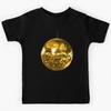 Gold Yellow Disco Ball Kids T-Shirt