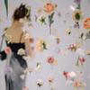 20Pcs Artificial Floating Flower Curtain for Wedding Photo Decor Diy Flower Material Craft Supplies Party Home Door Line Curtain