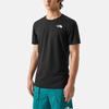 THE NORTH FACE T-Shirts Men's Black Crew Neck Moderate Straight Fit NF0A83S3-JK3