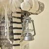 Скандинавская фигурка-фонарь Санта-Клаус Xintuan - Рождественский подарок/Игрушка