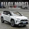 Jiaye 1:32 RAV4 Alloy Six-Door Off-Road Vehicle Toy Model with Sound & Light