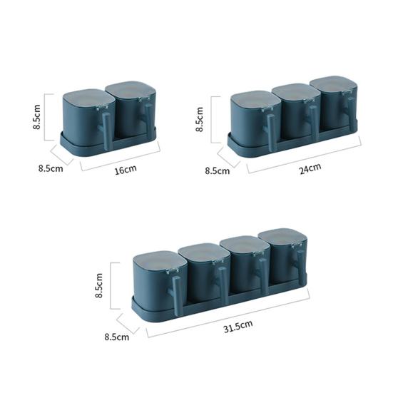 Банки для приправ, контейнеры для соли, специй, набор коробок для хранения приправ с ложками