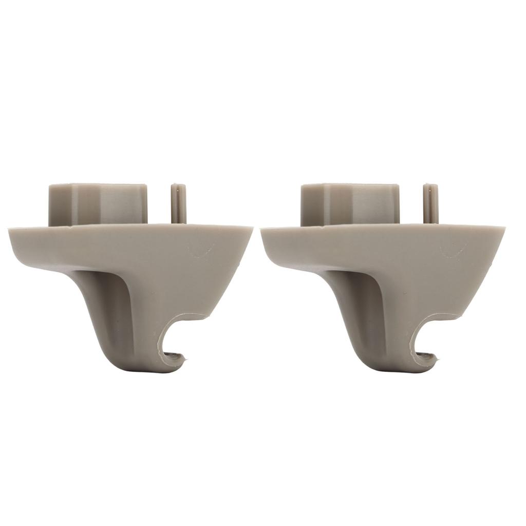 2PCs Sun Visor Retainer Clip 1HS09BD1AA Car Sun Visor Hook Replacement for Ram 1500 2500 3500 4500