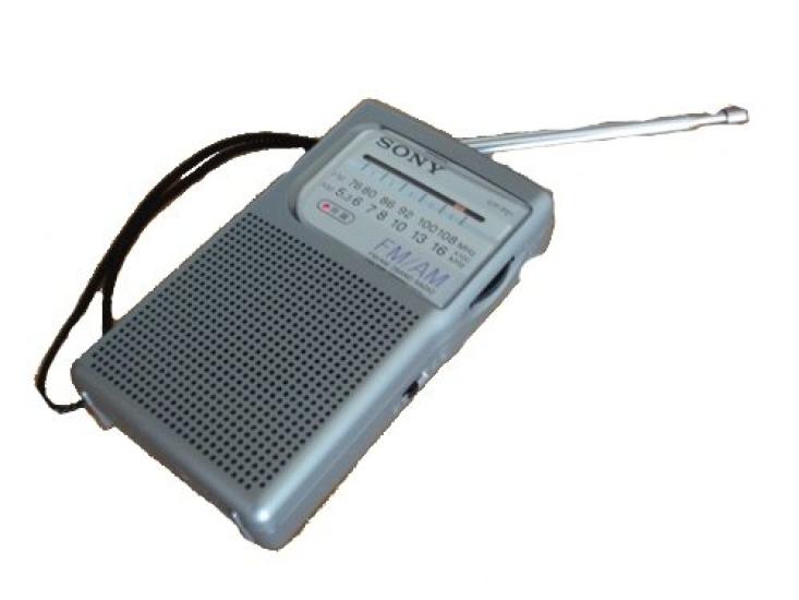 Sony Handy Portable Radio FM/AM ICF-P21