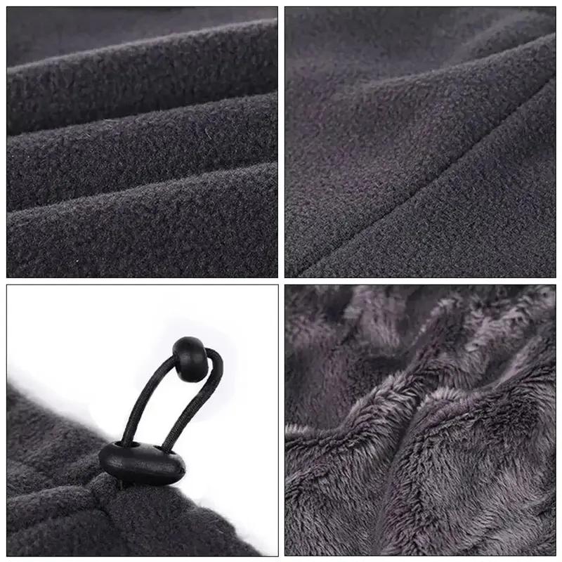 1PC Winter MotorcycleWarm Mask Men Women Fleece Neck Outdoor Warmer Windproof Scarf Camping Hiking Balaclava Cycling Face Mask