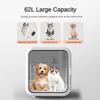 62 л большой объем Автоматический фен для воды для домашних животных Машина для сушки домашних животных Интеллектуальный Высокая мощность Постоянная температура Сушильный бокс для домашних животных