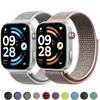 Нейлоновый ремешок-петля для Redmi watch 6 5 4 Смарт-часов Аксессуары спортивный Запасной браслет correa для xiaomi Mi band 8 9 pro Ремешок