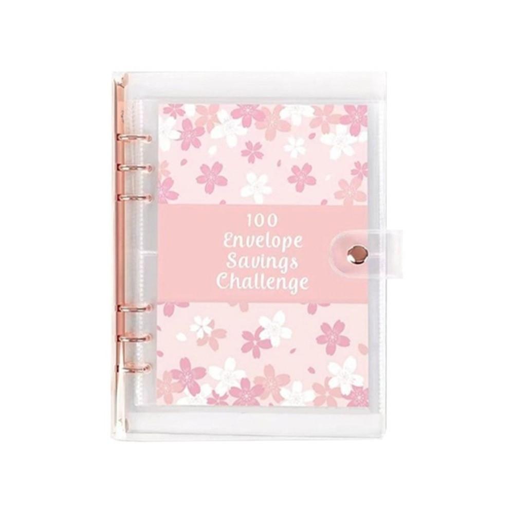100 Envelope Saving Money Binder Money Saving A5 Budget Binders Set  for Budgeting Planner