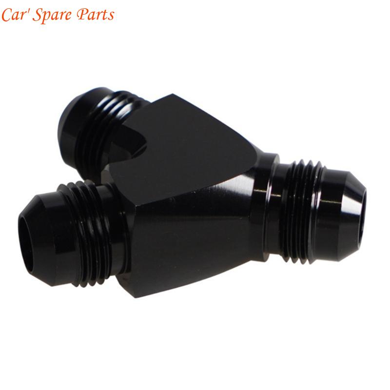 Y4UA Precise Machined AN4 Male Y Block Fitting Splitter With Anodized Aluminum Suitable For Durability Multiple Fluid Systems