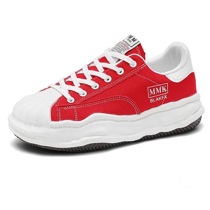 Мужские и женские летние туфли-ракушки с изголовьем, повседневные туфли на платформе, белые туфли, парусиновые туфли, увеличивающие прилив, туфли