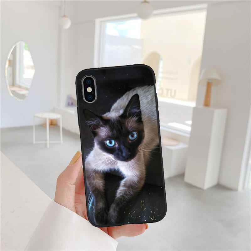 PP22 Милый сиамский кот Мягкий чехол для телефона для Xiaomi Xiaomi Poco M4 M5 M6 M7 X3 X6 X7 F8 Ultra Pro GT NFC