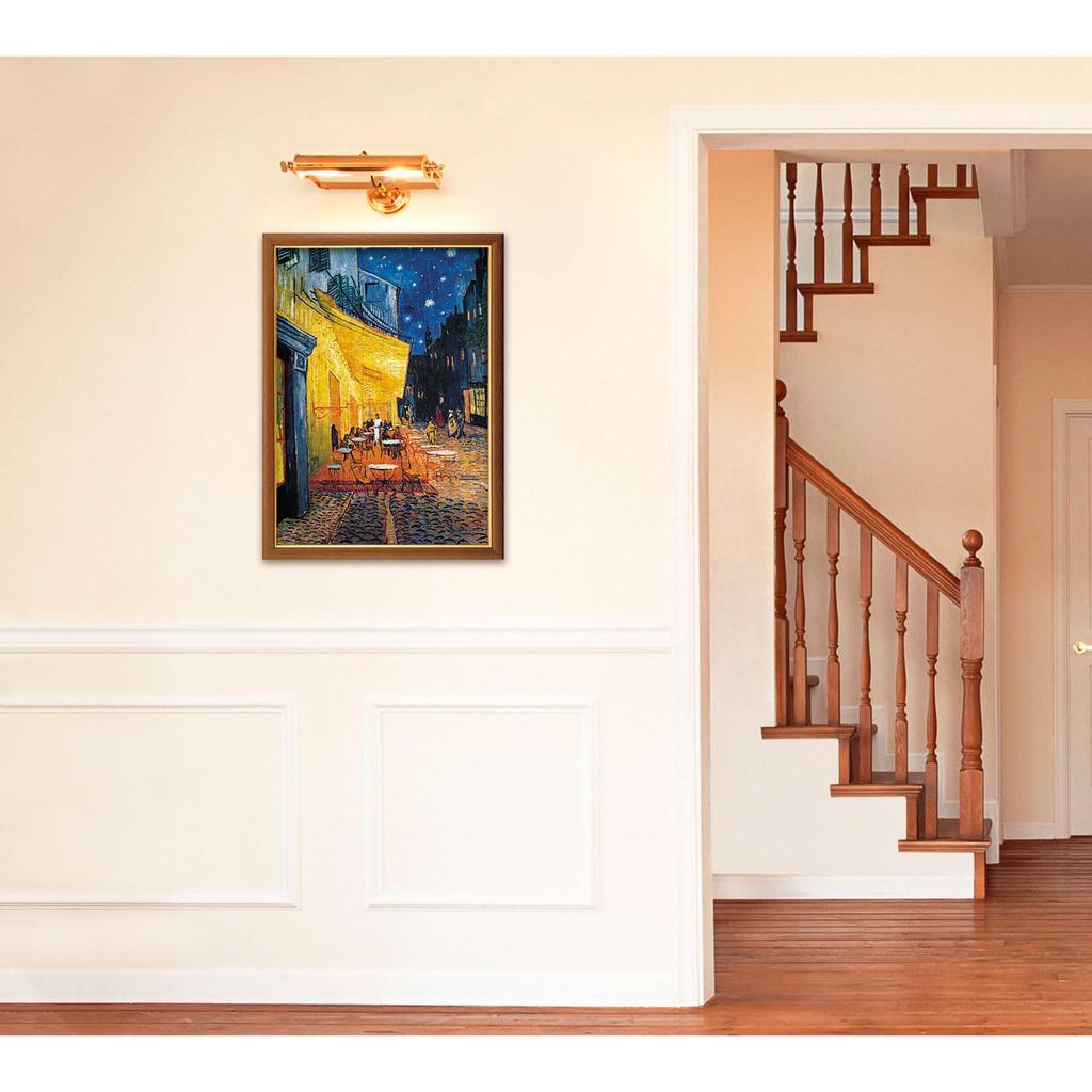 500-331 Famous Painting: Cafe Terrace At Night by Van Gogh, 500-piece (53 X 38 Cm) Jigsaw Puzzle, Made In Japan, APPLEONE