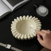 Ceramic Ashtray Geometric Asymmetrical Check Pattern Cigar Ashtray Smoking Accessories Desktop Storage Container Ashtrays