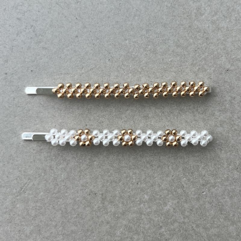 Fruta ii gold hair pin set