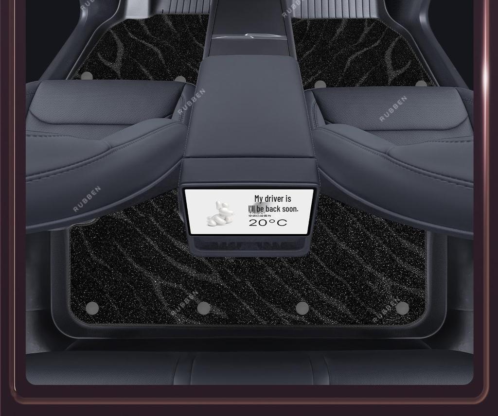 Обновленные модели Tesla 3/Y: Коврики из ТПЭ для защиты и декора салона