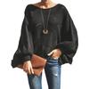 Women's Fashion Casual Autumn Winter Plus Size Long Sleeve O-Neck Loose Sweaters
