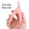 Solid Manicure Nipper Save Time Practical Flat Nail Scissors Trimmer