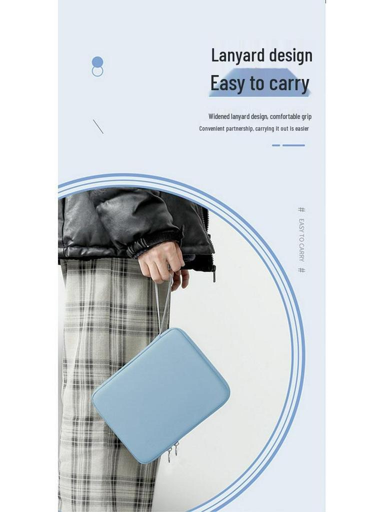 Кожаный защитный чехол для 10-дюймовых планшетов Apple и 12-дюймовых планшетов и ноутбуков Huawei