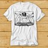 230 Gsm 100% Cotton Dj Da Vinci Vitruvian T Shirt Music Funny Movie Cool Meme Gift Top Tee 2249