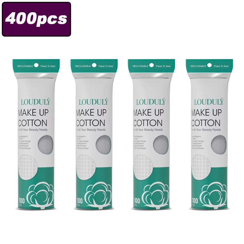 100/400 шт. мягкие и дышащие круглые хлопковые диски для снятия макияжа, ежедневное очищение лица, снятие лака для ногтей, аксессуары для макияжа