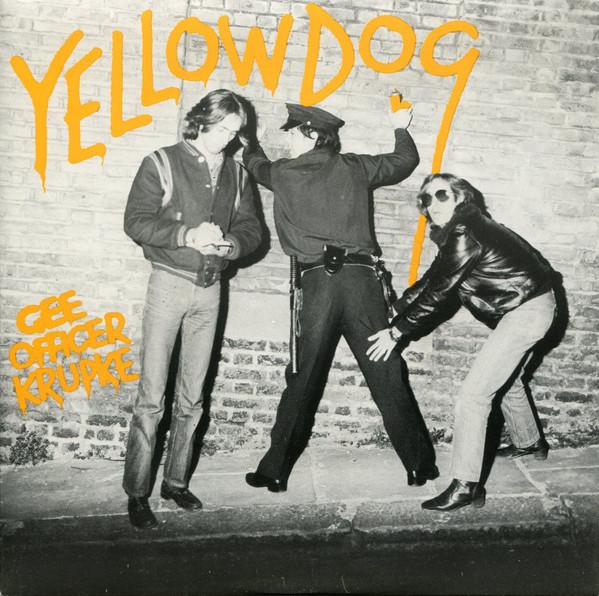 Пластинка 7 дюймов YELLOW DOG - Gee Officer Krupke VS211 Virgin 1978 UK Rock Б/у