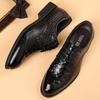 Мужские кожаные туфли в стиле business casual с кожаной накладкой на мыске, мягкая коровья кожа, модные, мужская обувь для весны и осени
