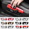 Наклейка-декорация накладки панели кнопок регулировки сиденья, аксессуары для интерьера для Mini U25 Countryman Cooper S F65 F66 F67
