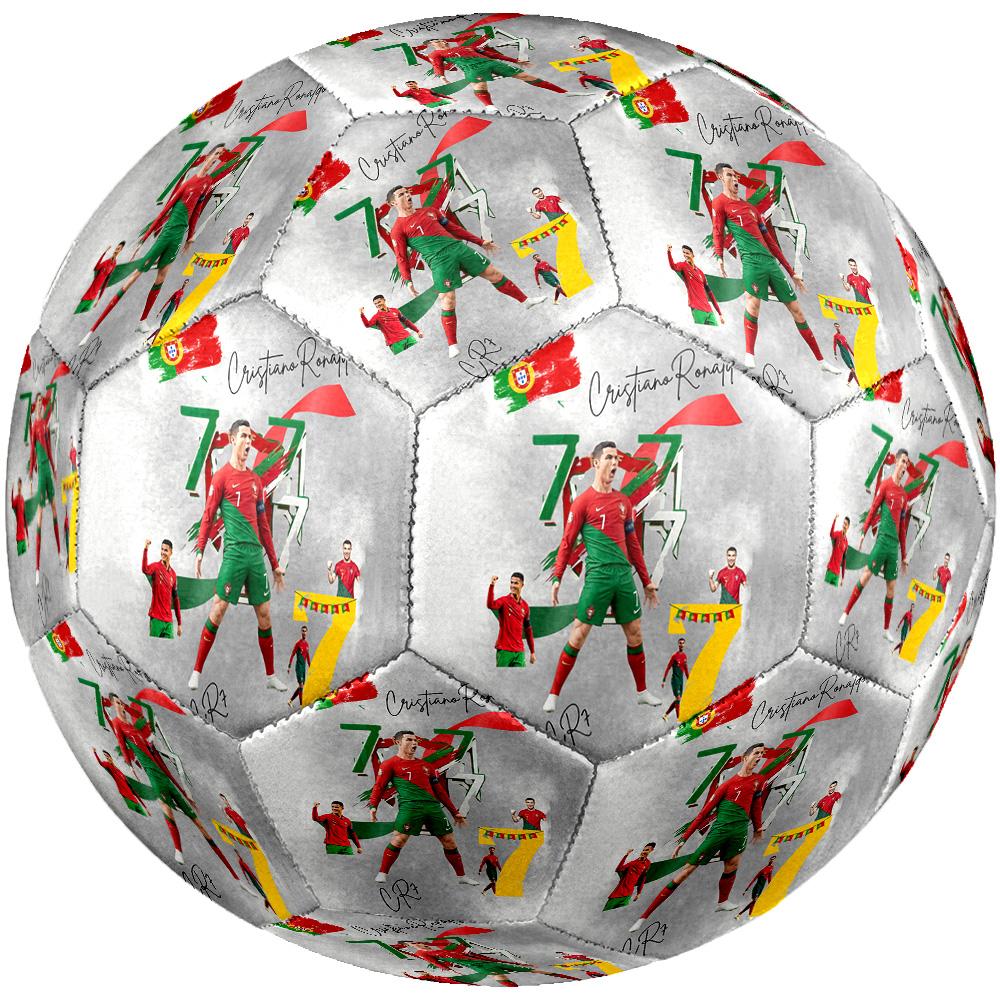 Cristiano Ronaldo Size 5 Football Machine-Stitched Indoor/Outdoor Training and Matches perfect gift for sports enthusiasts
