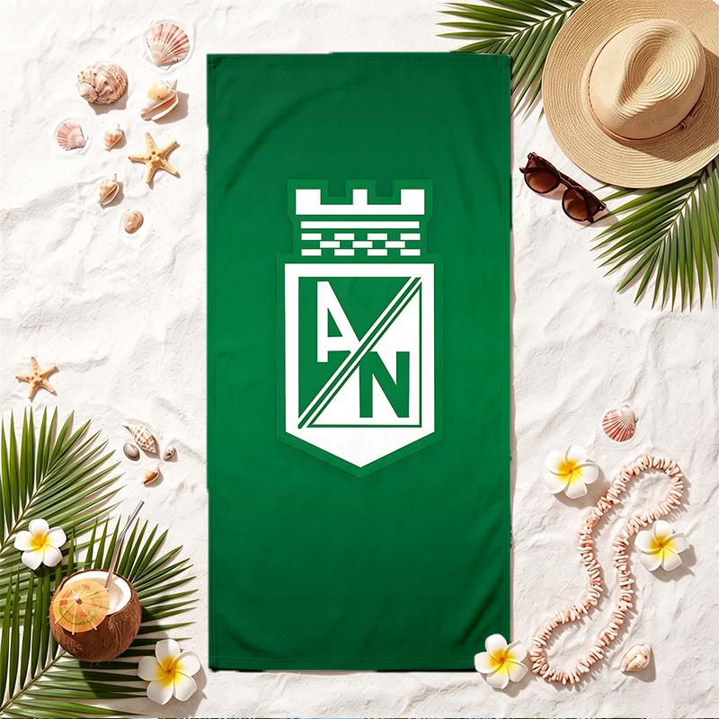 Atletico Nacional Soft Beach Towel Stylish Beach Pool Towel for Summer Seaside Vacation Travel