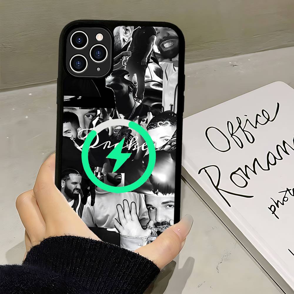 Чехол для телефона с магнитом для певца-рэпера D-Drake Для IPhone 16 15 14 13 12 11 17 Pro Max Plus Крышка для беспроводной зарядки